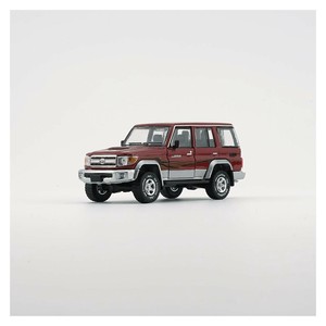 ビ-エムクリエイションズ トヨタ ランドクルーザー LC76 ダークレッド RHD 1/64スケール 64B0346