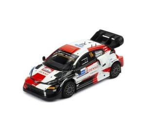 イクソモデル B トヨタ GR ヤリス RALLY1 22年エストニア 1/43スケール 18 T.Katsuta/A.Johnston RAM861