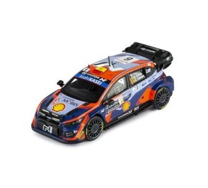イクソモデル B ヒョンデ i20 N Rally1 23モンテカルロ 1/43スケール 6 D.Sordo/C.Carrera RAM883