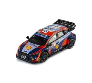 イクソモデル B ヒョンデ i20 N Rally1 23モンテカルロ 1/43スケール 4 E.Lappi/J.Ferm RAM884