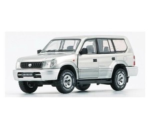 ビーエムクリエイションズ トヨタ ランドクルーザー プラド LC95 1/64スケール シルバー LHD64B0351