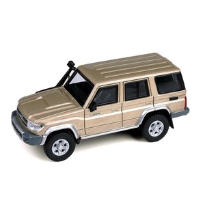 JADI トヨタ ランドクルーザー 76 ヴィンテージゴールド LHD 1/64スケール PA55314