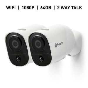 スワン エクストリーム 防犯カメラ Wifiカメラ セキュリティ 屋外屋内兼用 2個セット