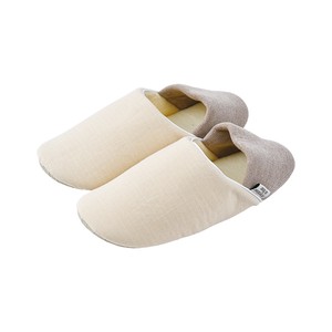 【2025春夏新作予約】【防災グッズ】エニー防災スリッパM　IVORY　32421-12