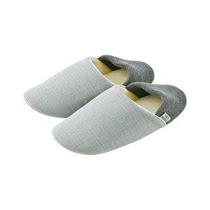 【2025春夏新作予約】【防災グッズ】エニー防災スリッパM　GRAY 32421-72