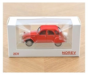 NOREV　B　1/43スケール　シトロエン　2CV　78　ゼラニウムレッド　150515
