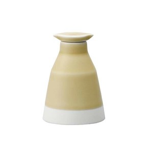 13663 波佐見焼 es soy pot(esソイポット) 75ml 黄磁釉