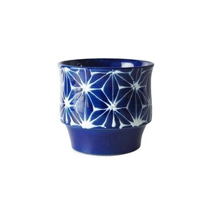 18149　琉璃 スタックカップ 麻の葉