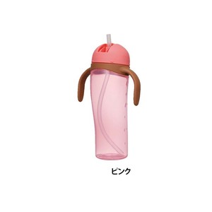 Pigeon(ピジョン) ストローボトル トール 330ml 9ヵ月頃〜　ピンク・13755