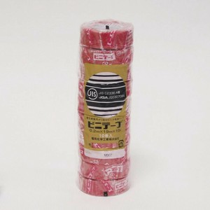 ビニールテープ19×10m/RD 101 19X10M 10P/RD