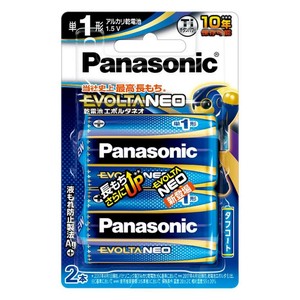 エボルタネオ 単1×2P LR20NJ/2B
