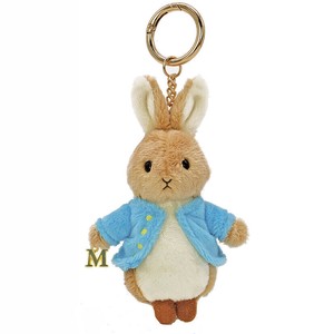 ピーターラビット? イニシャルマスコット　M