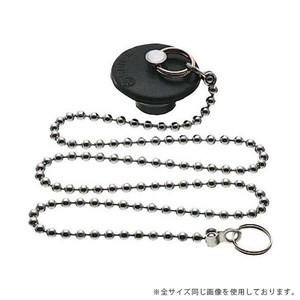 三栄水栓 SANEI 風呂用品 バス用W式クサリ付ゴム栓 PH27-47