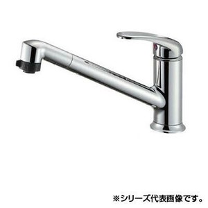三栄 SANEI シングルワンホールスプレー混合栓 K87101JV-13