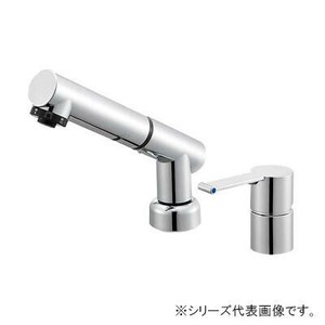 三栄 SANEI column シングルスプレー混合栓(洗髪用) 寒冷地用 K37510JKZ-13