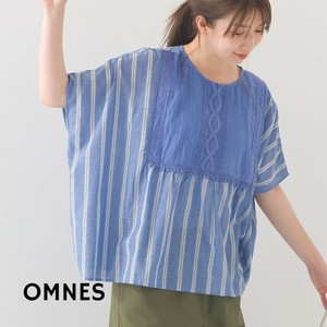 Button Shirt/Blouse Pintucked Cotton [S/S NEW]