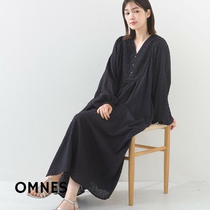 Casual Dress Shirring Cotton [S/S NEW]