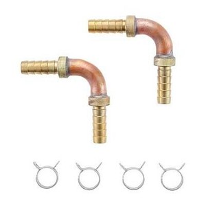 三栄 SANEI ペアホースL金具セット T4215-32S-10A
