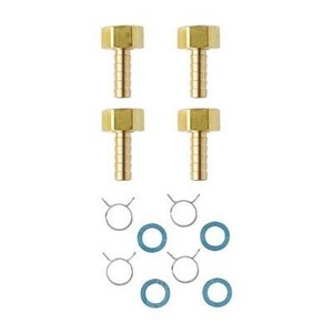 三栄 SANEI ペアホース金具セット T4215-4S-10A