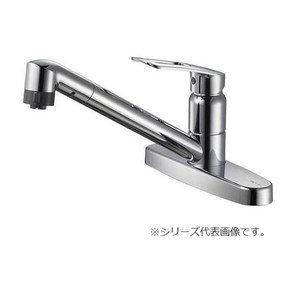 SANEI シングル台付切替シャワー混合栓 K6711MEV-13