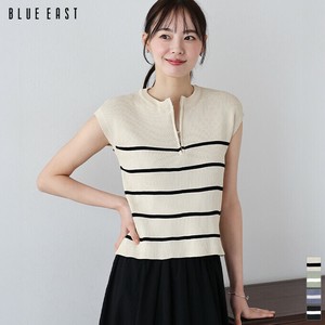 Sweater/Knitwear Sleeveless Half Zipper [2025 NEW]