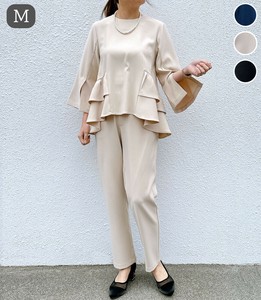 Pantsuit Frilled Blouse 2-pcs [2025 NEW]