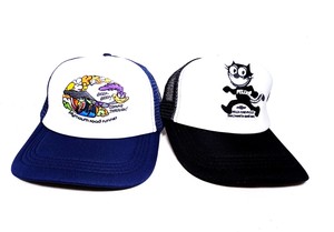 アメリカンテイストのモーター系カンパニー系【メッシュキャップ】