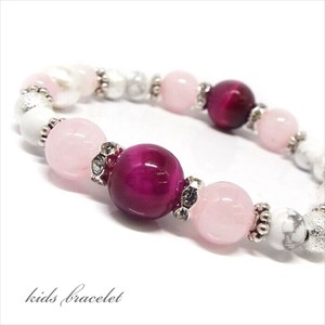 Gemstone Bracelet Natural Stone Pink