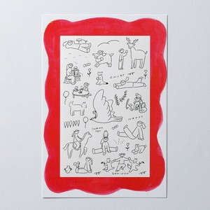 Stickers Red Sangensha Isono kei