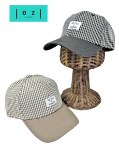 Snapback Cap Check Unisex Patch Low-cap S/S