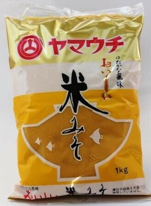 【山内本店】米みそ 1Kg　/九州 熊本県 老舗 醸造元 みそ 味噌