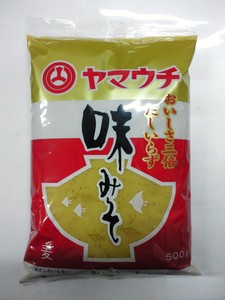 【山内本店】味みそ 500g　/九州 熊本県 老舗 醸造元 みそ 味噌