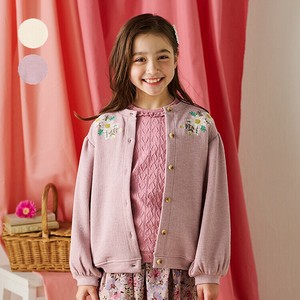 Kids' Cardigan/Bolero Jacket Long-sleeved Cardigan Pocket Flowers