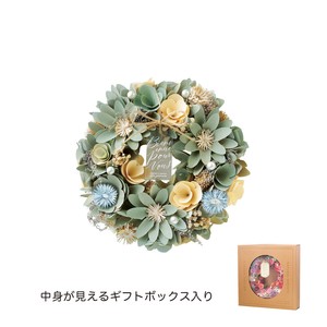 ナチュラルリース M　グリーンブリーズ　フラワー　ポット　鉢　ピック　花　植木　母の日