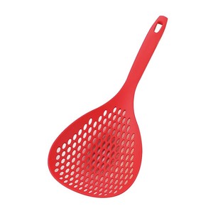 HOME chef(ホームシェフ) ビッグメッシュスプーン レッド