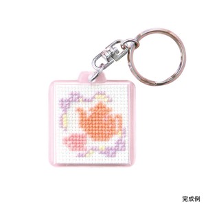 オリムパス キー・リング刺しゅうキット Fancy Colors ティーセット KS-157