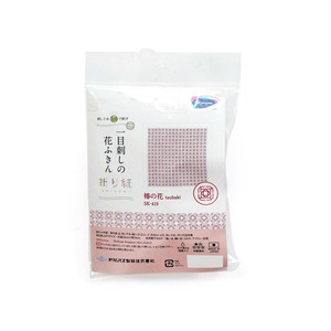 オリムパス 一目刺しの花ふきん 折り紙 キット 椿の花 SK419