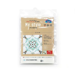 オリムパス クロス・ステッチコースター My style ミント 9093