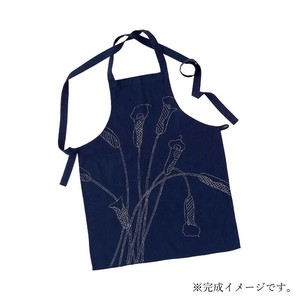 202　刺し子キット　エプロン　カラー