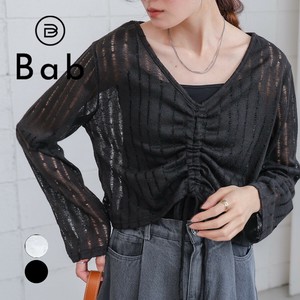 T-shirt Front Shirring Openwork [2025 NEW]