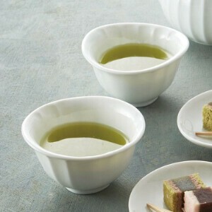 美浓烧 日本茶杯 白色 120ml 日本制造