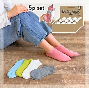 Crew Socks Ladies fashion Socks with Fixtures [S/S NEW]