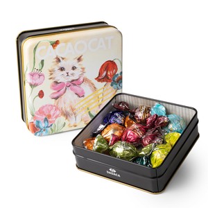 【数量限定】CACAOCAT缶 ミックス 8個入り FLOWER