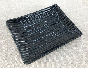 しのぎ　100皿　油滴天目