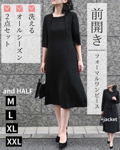 西装套装 黑 洋装/连衣裙 正装 2件