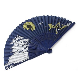 「和物」シルク扇子 忍