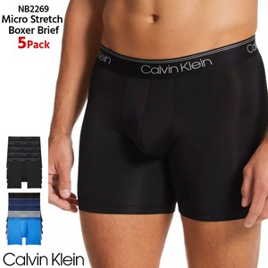 平角内裤 Calvin Klein 5件每组