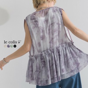 Vest/Gilet Flare Sheer Tulle [S/S NEW]