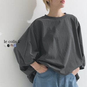 ドライタッチ ドルマンギャザー 7分袖 Tシャツ【2025春夏新作】