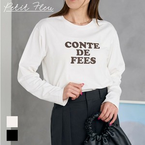 【2025春夏新作】長袖ロゴプリントTシャツ